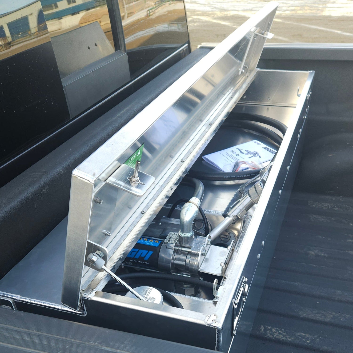 Tool Box and Transfer Tank Combo